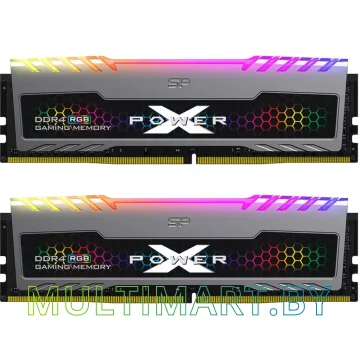 Оперативная память Silicon-Power XPower Turbine RGB 2x8GB DDR4 PC4-25600 (SP016GXLZU320BDB)